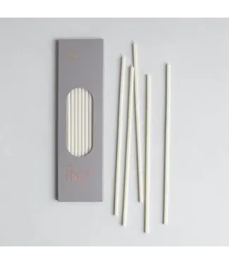 Long Stem Candle 13" (Box of 12) - Parchment