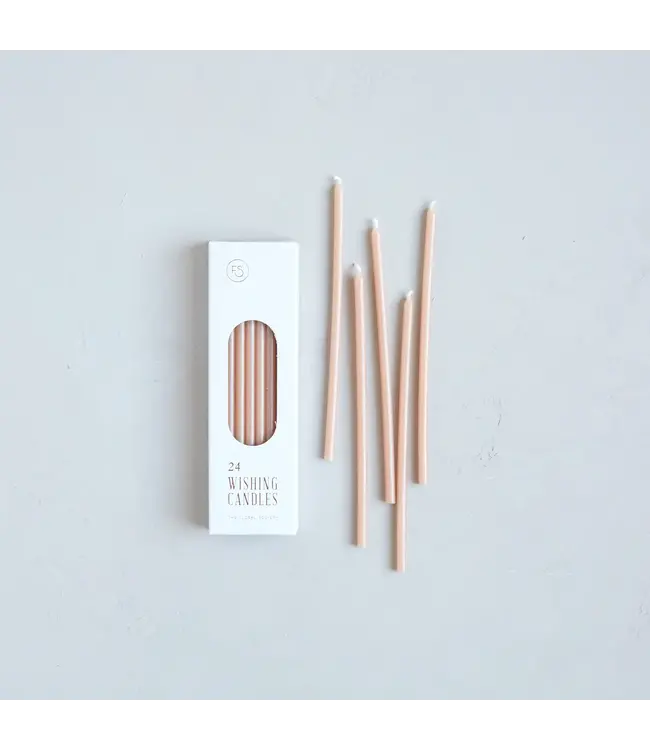 Wishing Candles (Box of 24) - Petal