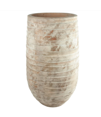 Anamese Garden + Home Antique Ring Urn small - 24"H * 12" w Vietnamese Rustic