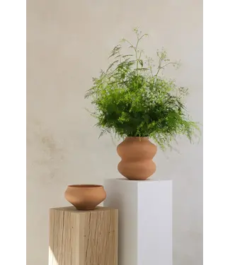 Belle RAW Rosa, Vase 25cm