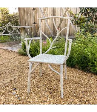 Faux Bois Arm Chair