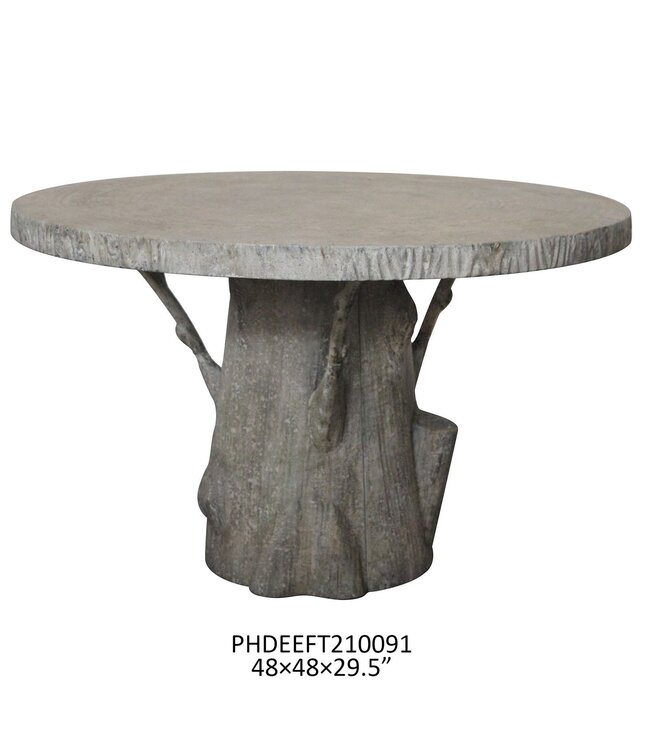 Faux Bois Gathering Table