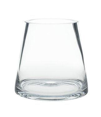 Fat Pyramid Vase 5.5"x 5"