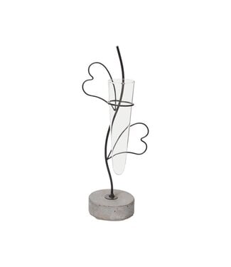 Hearty Budvase 5"x 4"x 13.75"