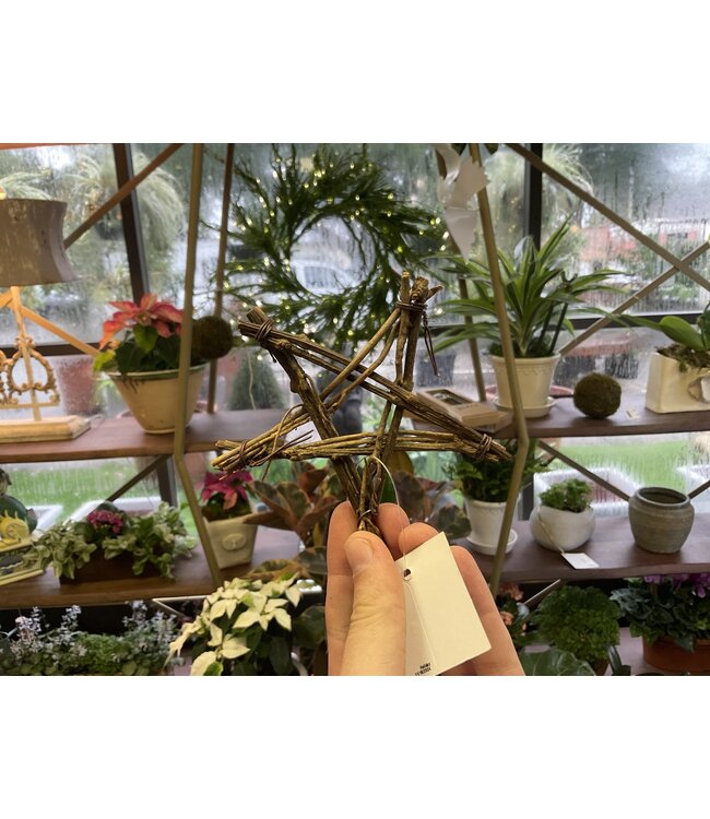 Rattan Twig Vine Star 4"
