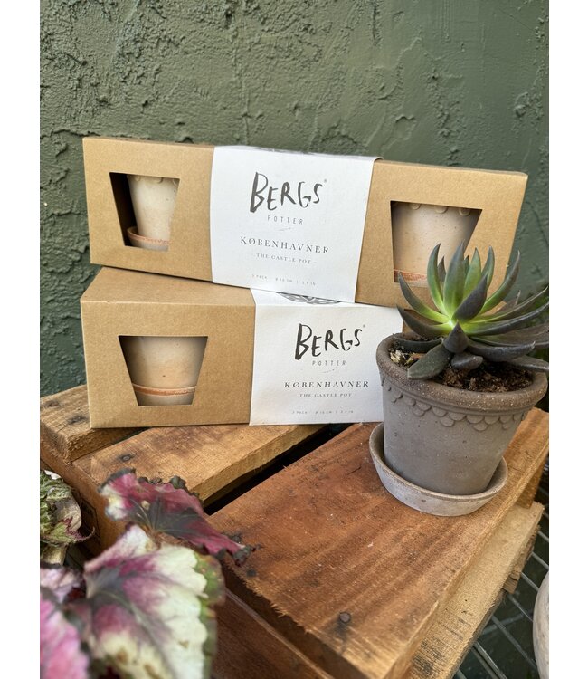 Berg Kobenhavner RAW Grey 10cm gift Set of 3