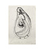 Oyster Anatomy Tea Towel