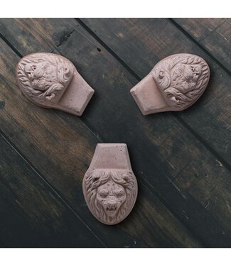 Berg Pot Feet Single Lion Head Rosa RAW