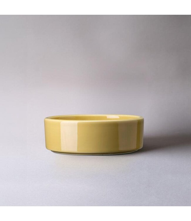 Berg Hoff GLAZED Pale Yellow, Saucer 8cm