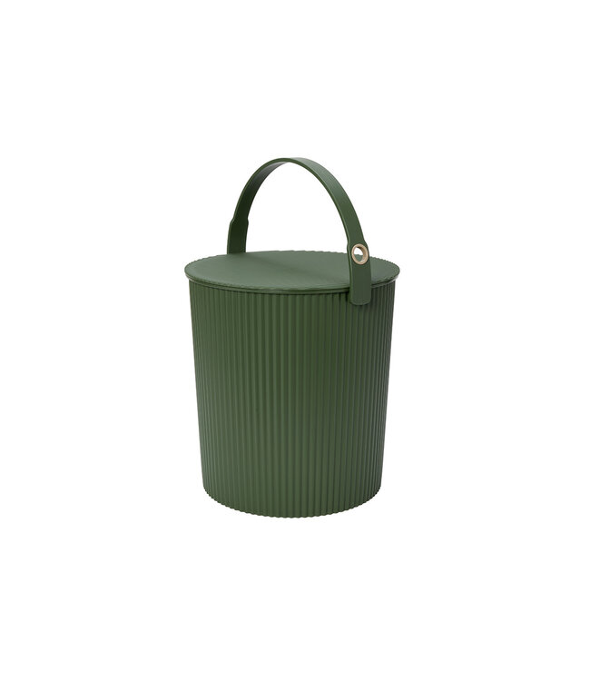 Chilewich Hachiman Garden Tool Bucket, Dark Green XL