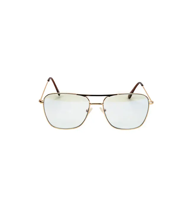 Ryder Glasses, Silver Blue, Blue-Light Readers