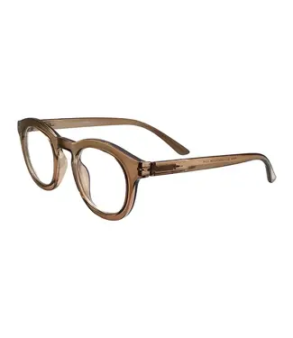 Jules Glasses, Brown, Blue-Light Readers