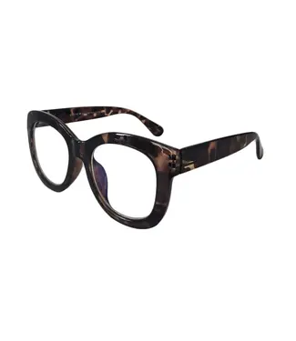 Helen Glasses, Tortoise, Blue-Light Readers