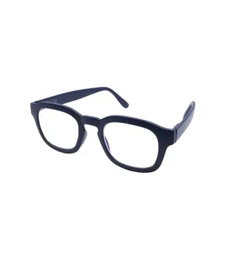 Sy Glasses, Matte Navy, Blue-Light Readers
