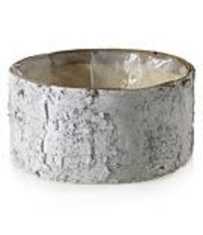 BIRCH BOWL WHITE 10"X 4.7"