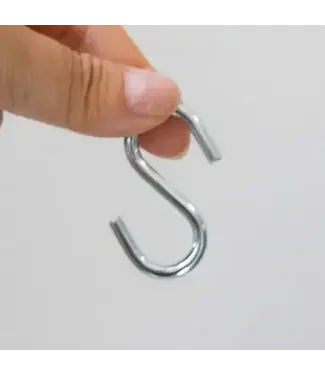 Set of 2 Steel S-Hooks