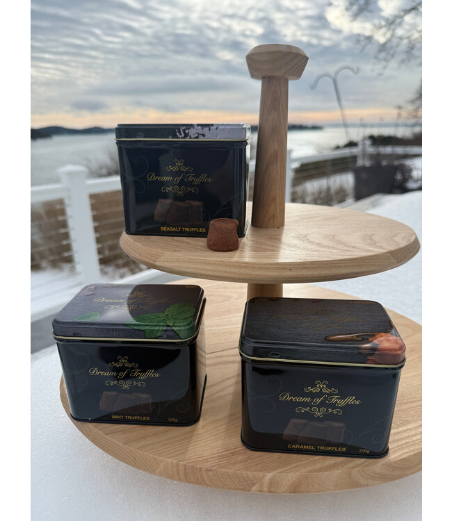 Sea salt chocolate truffle