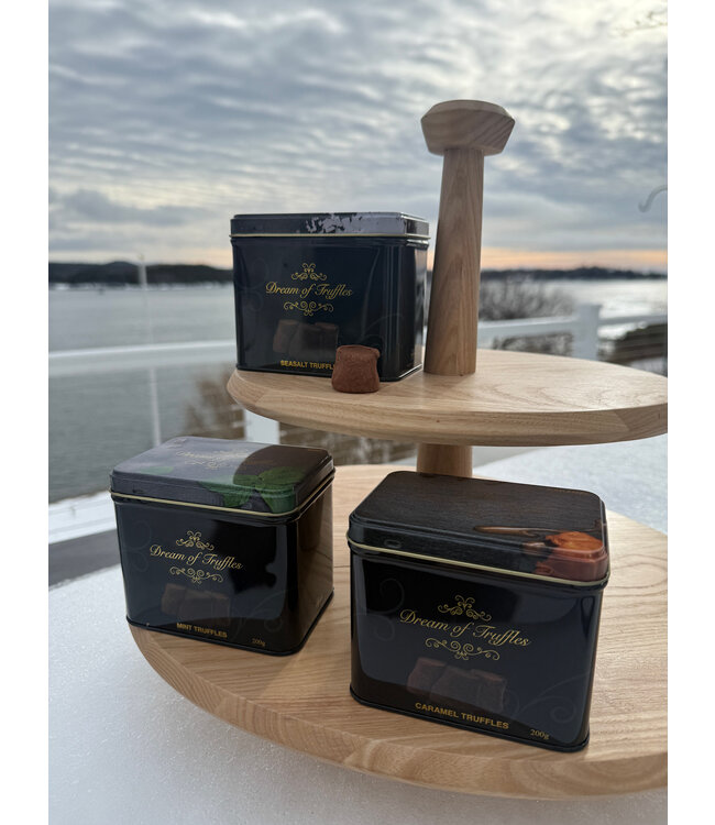 Sea salt chocolate truffle