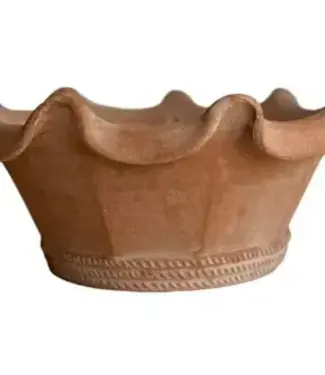 Chantecler #10 Low Bowl Pot - Natural