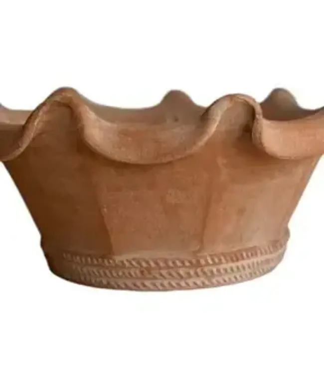 Chantecler #10 Low Bowl Pot - Natural