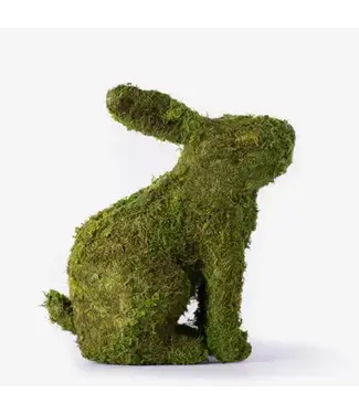 Mossed Bunny Planter