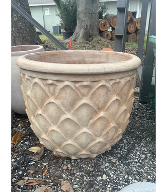 Artichoke Planter Vietnamese Unglazed small