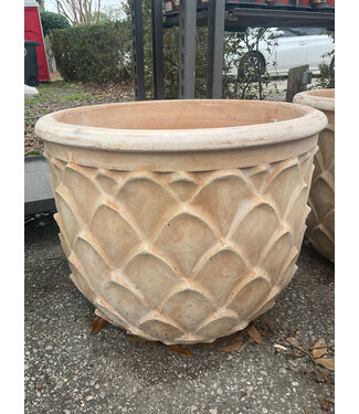 Artichoke Planter Vietnamese Unglazed large
