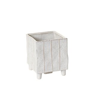 TARRAGONA SQUARE PLANTER 5.5"X 6"