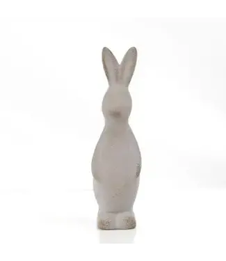 Aubrey Buny Décor, Antique Gray 7"