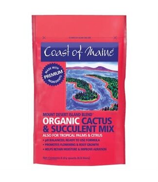 Coast of Maine CME Cactus and Succulent Mix 8qt