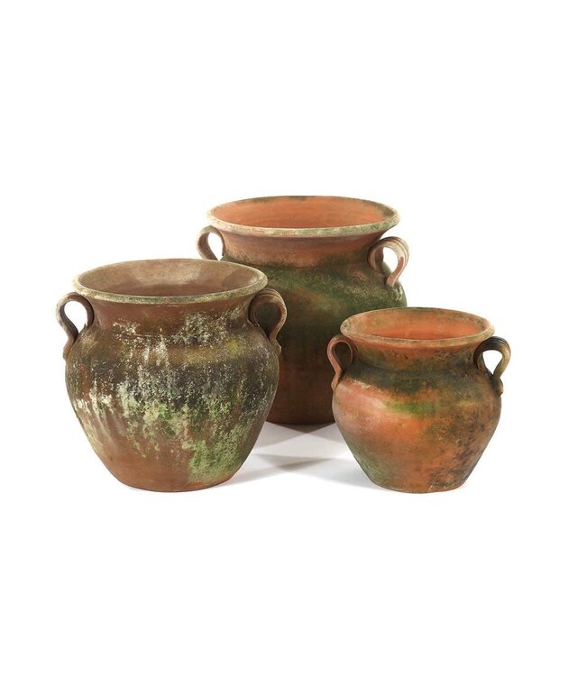 Aged Allende Urn - Medium 12"D 10"H