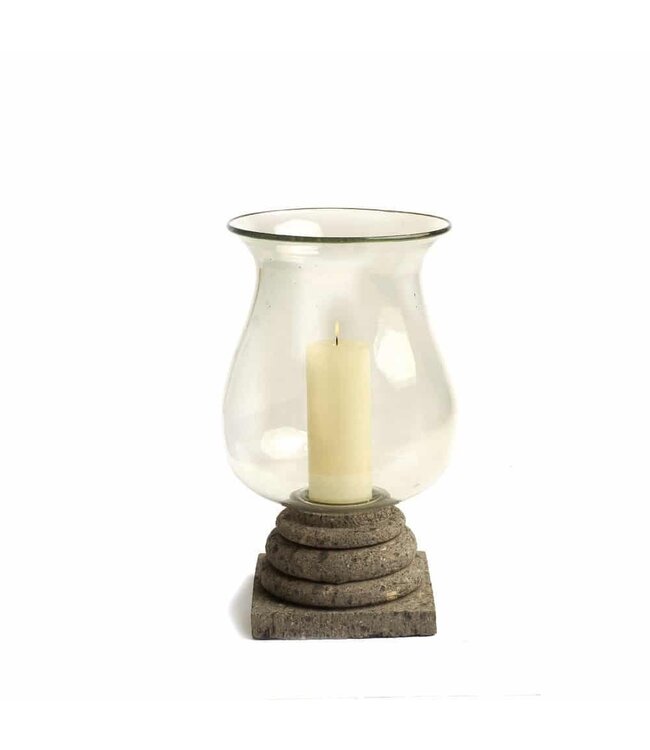 Maltese Hurricane Lantern - 12"L x 12"W x 20.5"H
