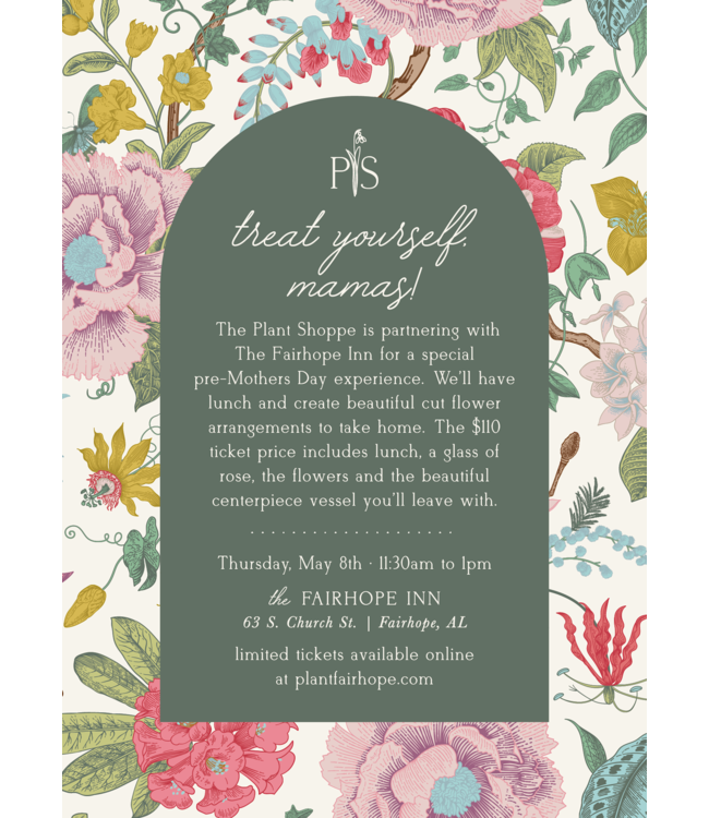 pre-Mothers Day Experience - Lunch, Flowers, and Fun