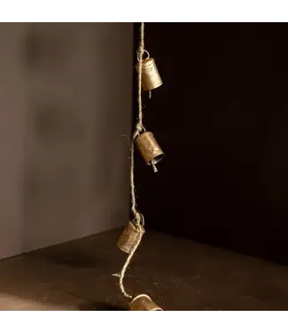 Barrel Bell Hanging Christmas Decor Garland