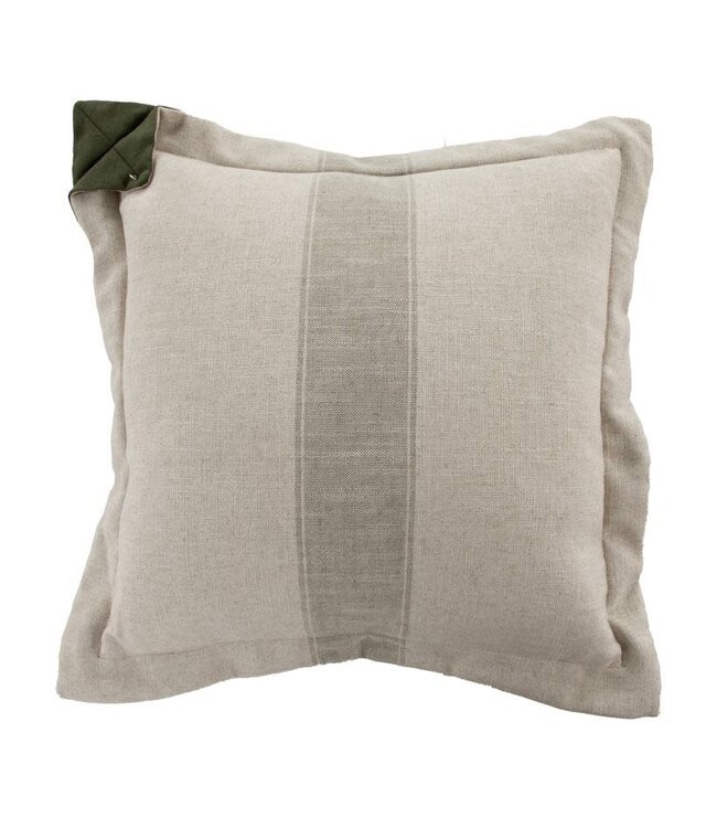 Bistro Stripe Indoor Throw Square Pillow 24x24