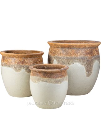 Claremont Planter S/3, Ancient Earth Over White