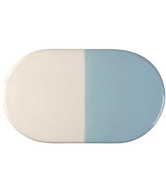berg Nuna Glazed Sandstone/Misty Blue 34cm