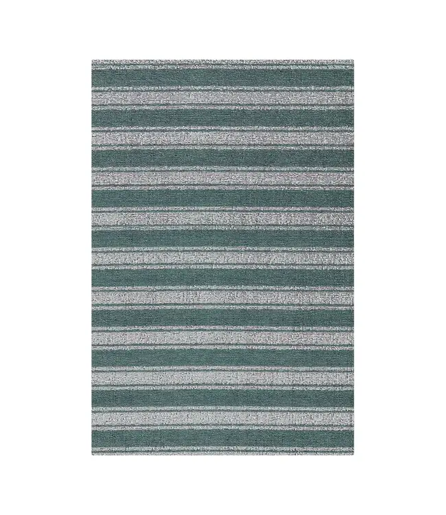 Chilewich Martha Stewart | Chilewich Boardwalk Stripe Shag Utility Mat, Seaside 24"x36"