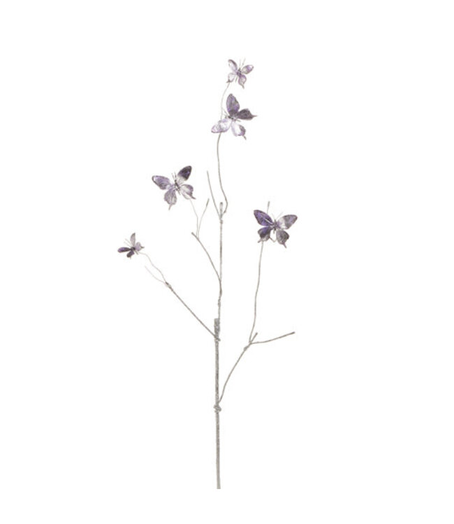 PURPLE BUTTERFLY BRANCH 38"