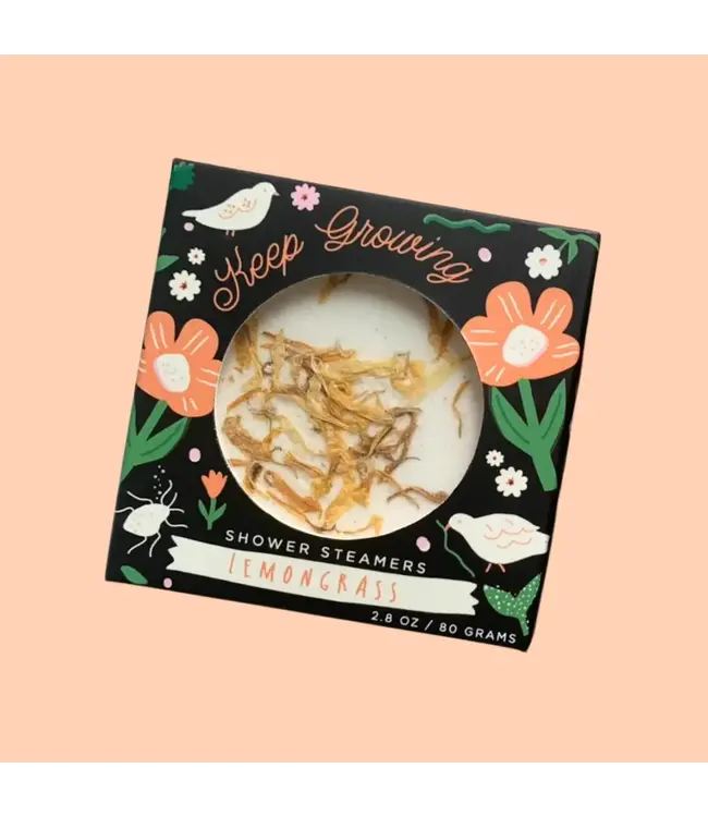Keep Growing Lemongrass Shower Steamer