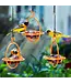 Mosaic Birds Hummble Bold Bird Feeder Orange