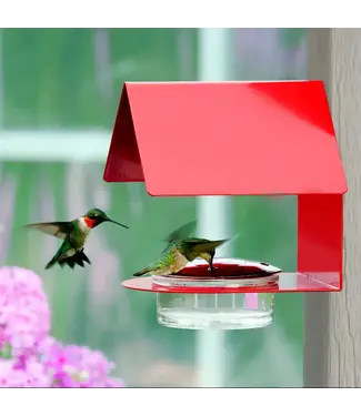 Mosaic Birds Cottage Hummingbird Feeder