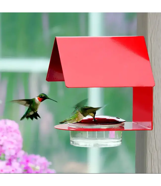 Mosaic Birds Cottage Hummingbird Feeder