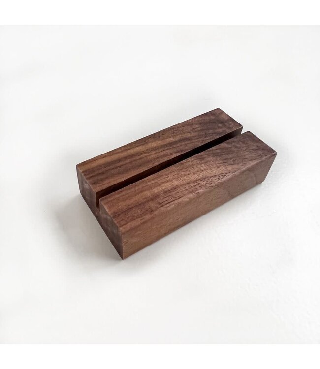 Wood Card Holder
