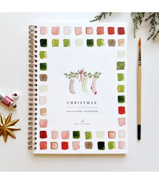 Christmas Watercolor Workbook