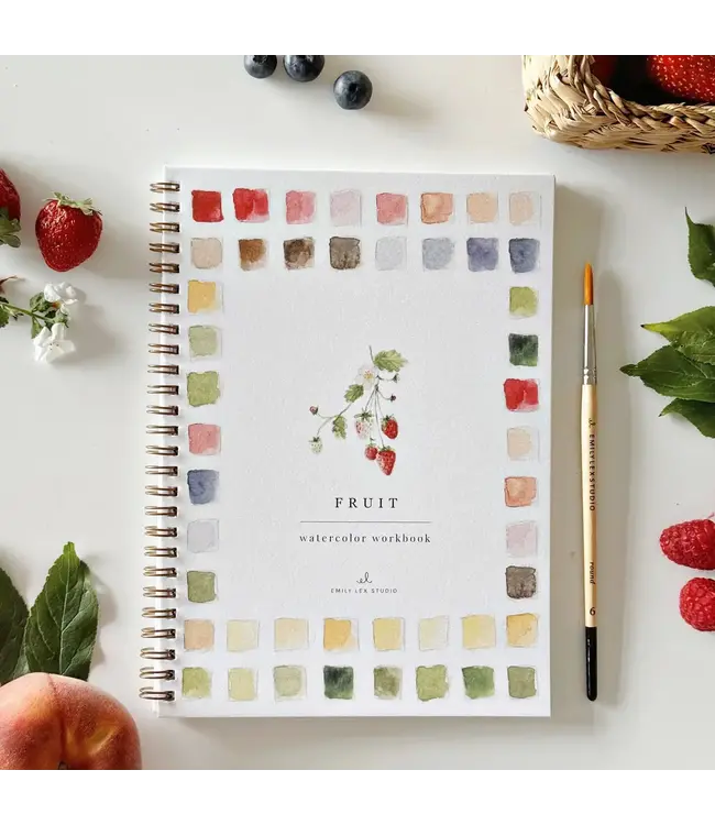 Fruit Watercolor Workbook