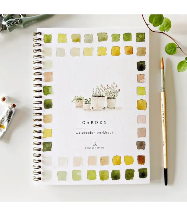 Garden Watercolor Workbook