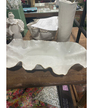 Artisan-made Oblong Dish by Southern Wheel 22x13x5