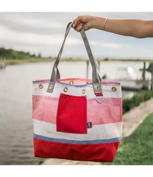 Liberty Red Tote Bag