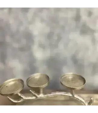 Iron Twig Candle Holder